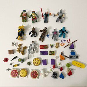 Mega Bloks Teenage Mutant Ninja Turtles Holiday Advent Calendar Tmnt Incomplete